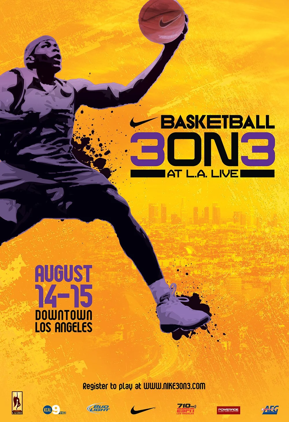 Nike 3ON3 — Proposed Campaign Keyart — cover