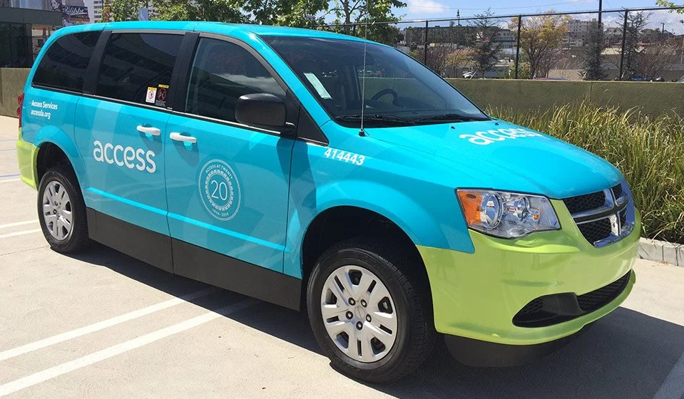 Access Services — Vehicle Branding + Wrap — view 2