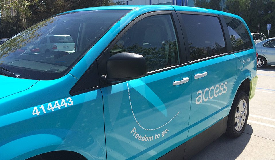 Access Services — Vehicle Branding + Wrap — view 3