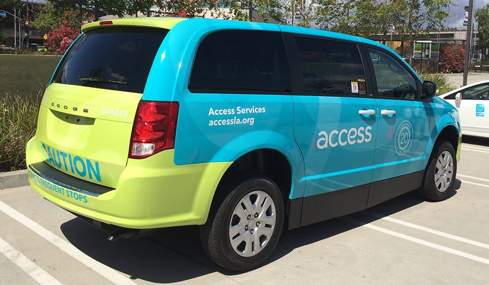 Access Services — Vehicle Branding + Wrap — view 4