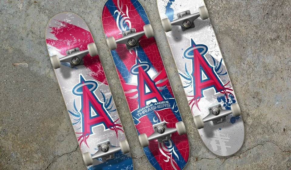 LA Angels — Proposed Skate Deck Design — cover