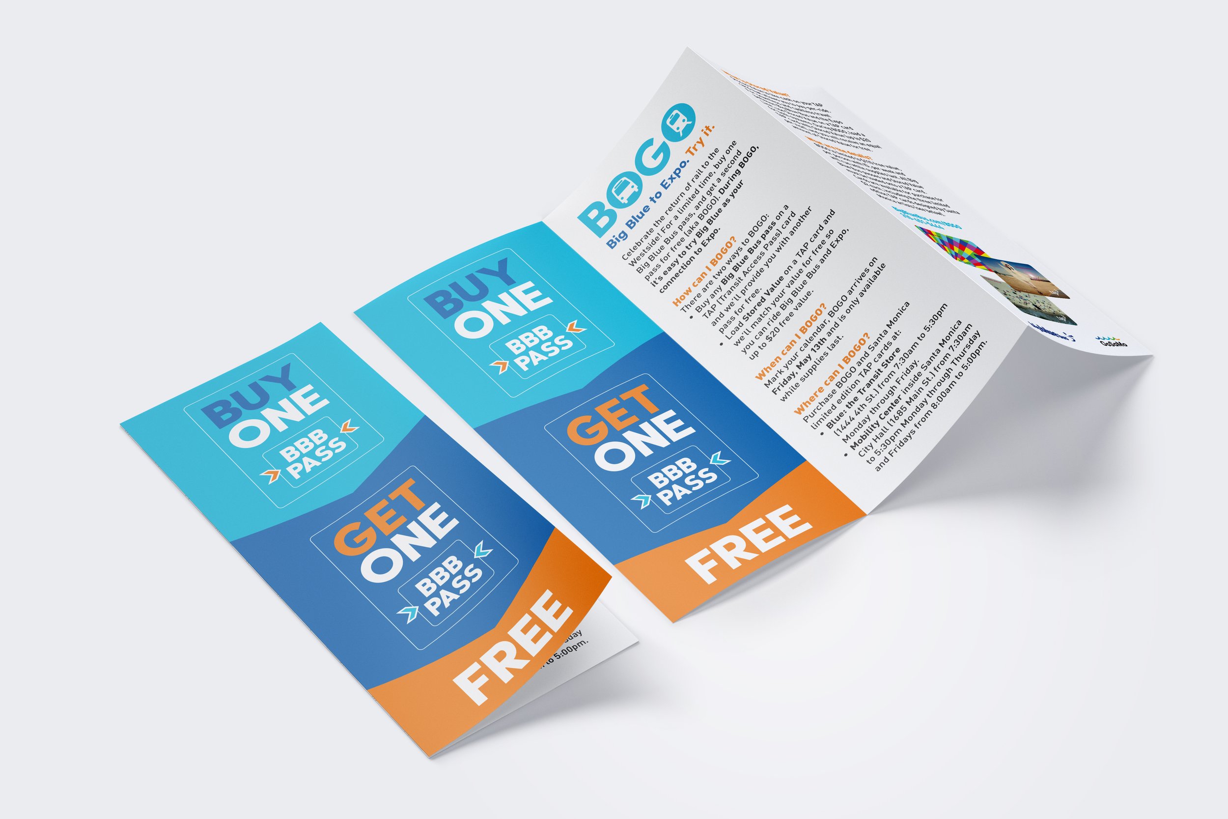 Big Blue Bus — BOGO Ad Campaign — view 2