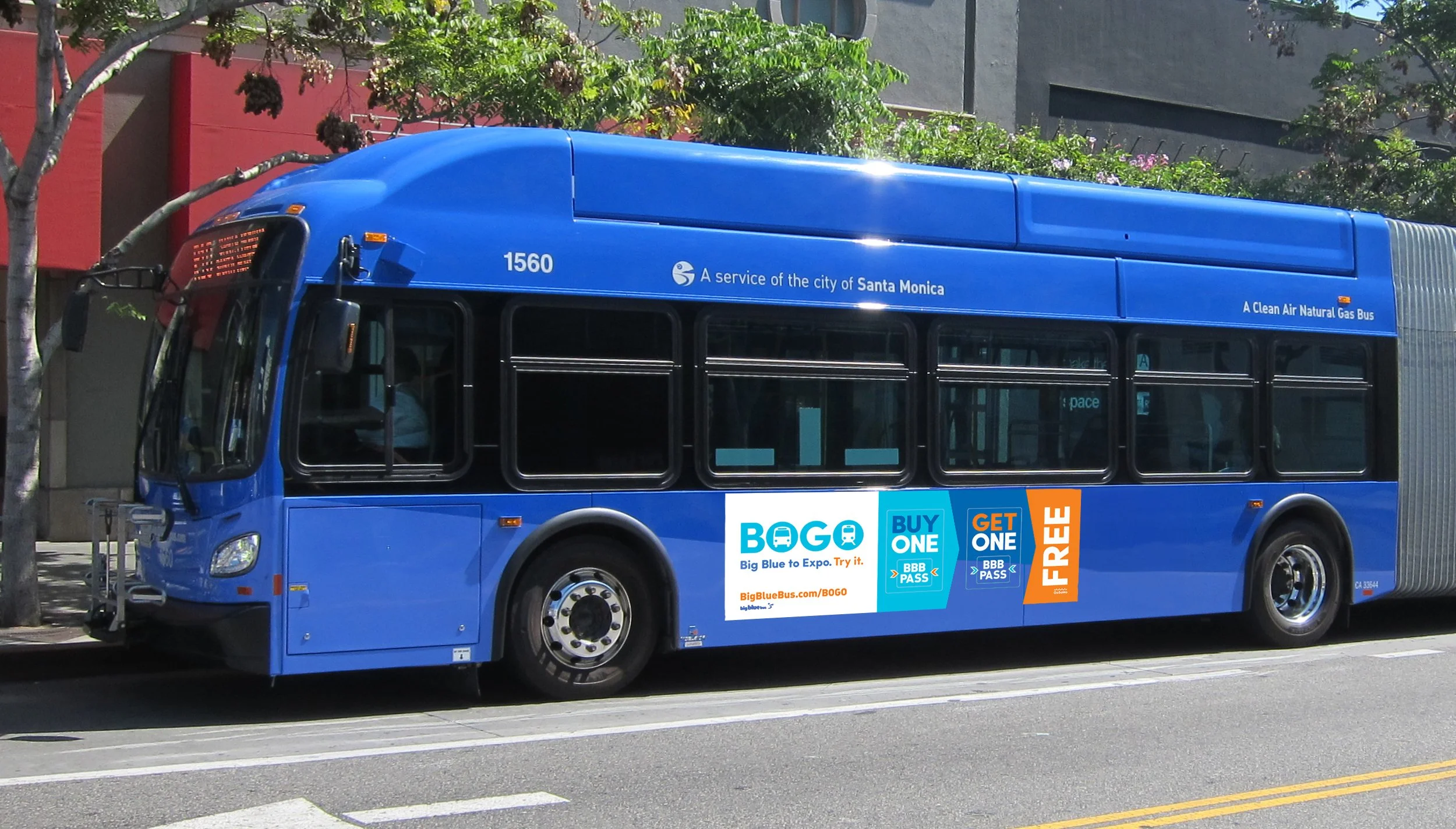 Big Blue Bus — BOGO Ad Campaign — view 6