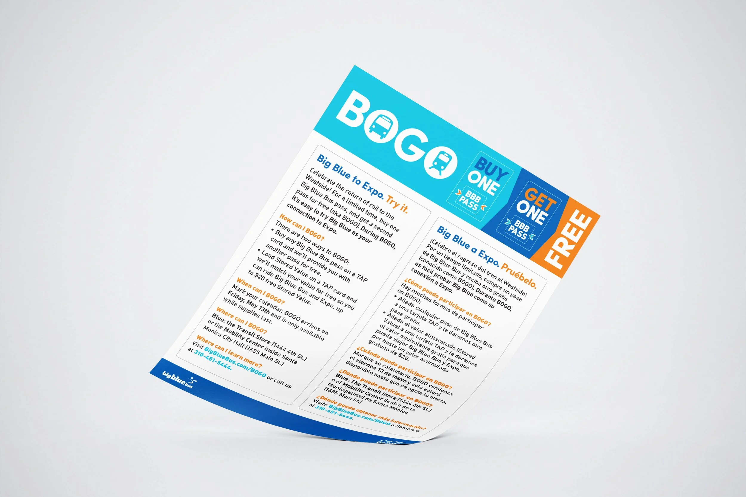 Big Blue Bus — BOGO Ad Campaign — view 3
