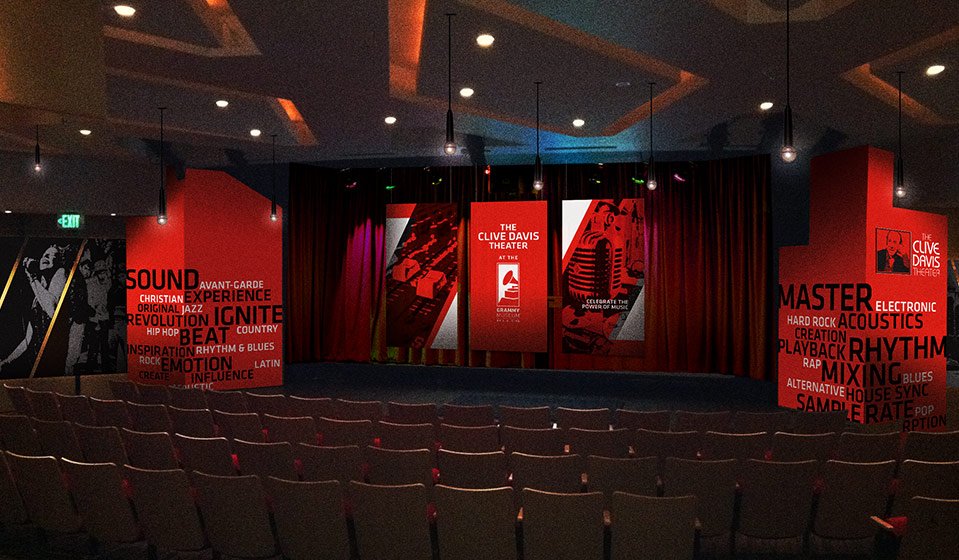Clive Davis Theater — Proposed Branding