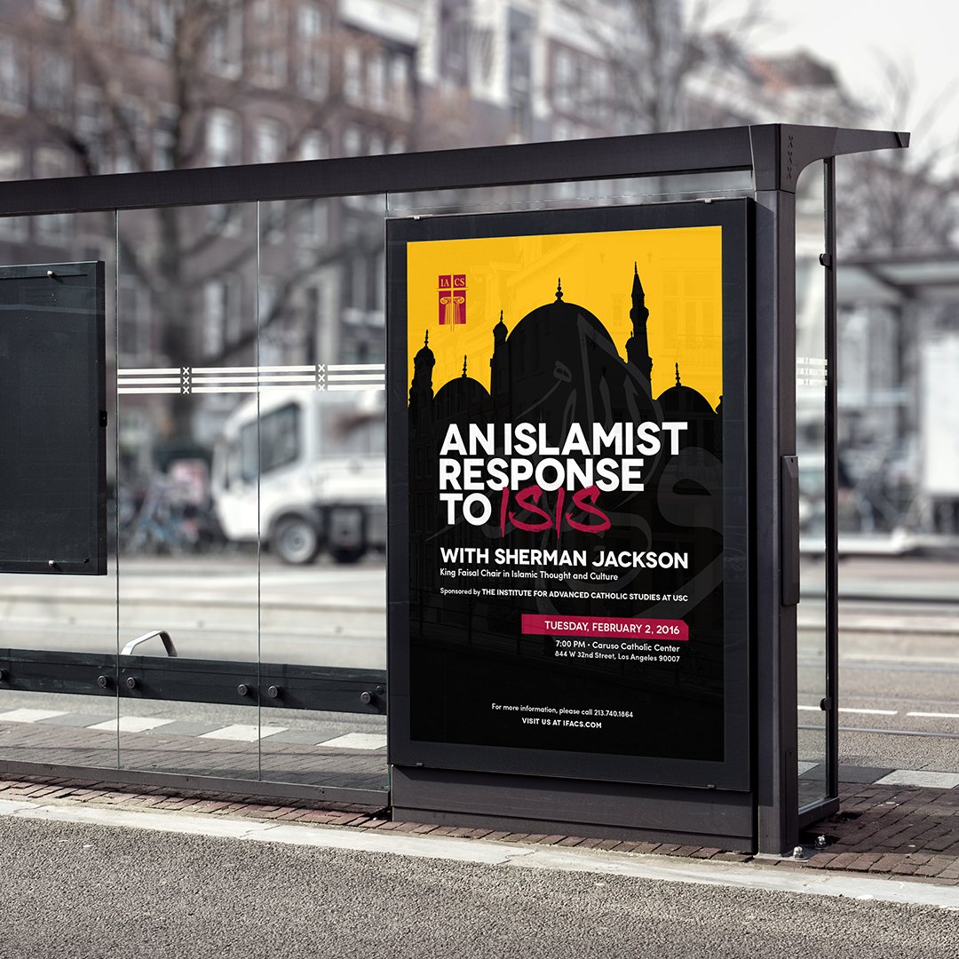 IACS at USC — Bus Stop OOH — cover