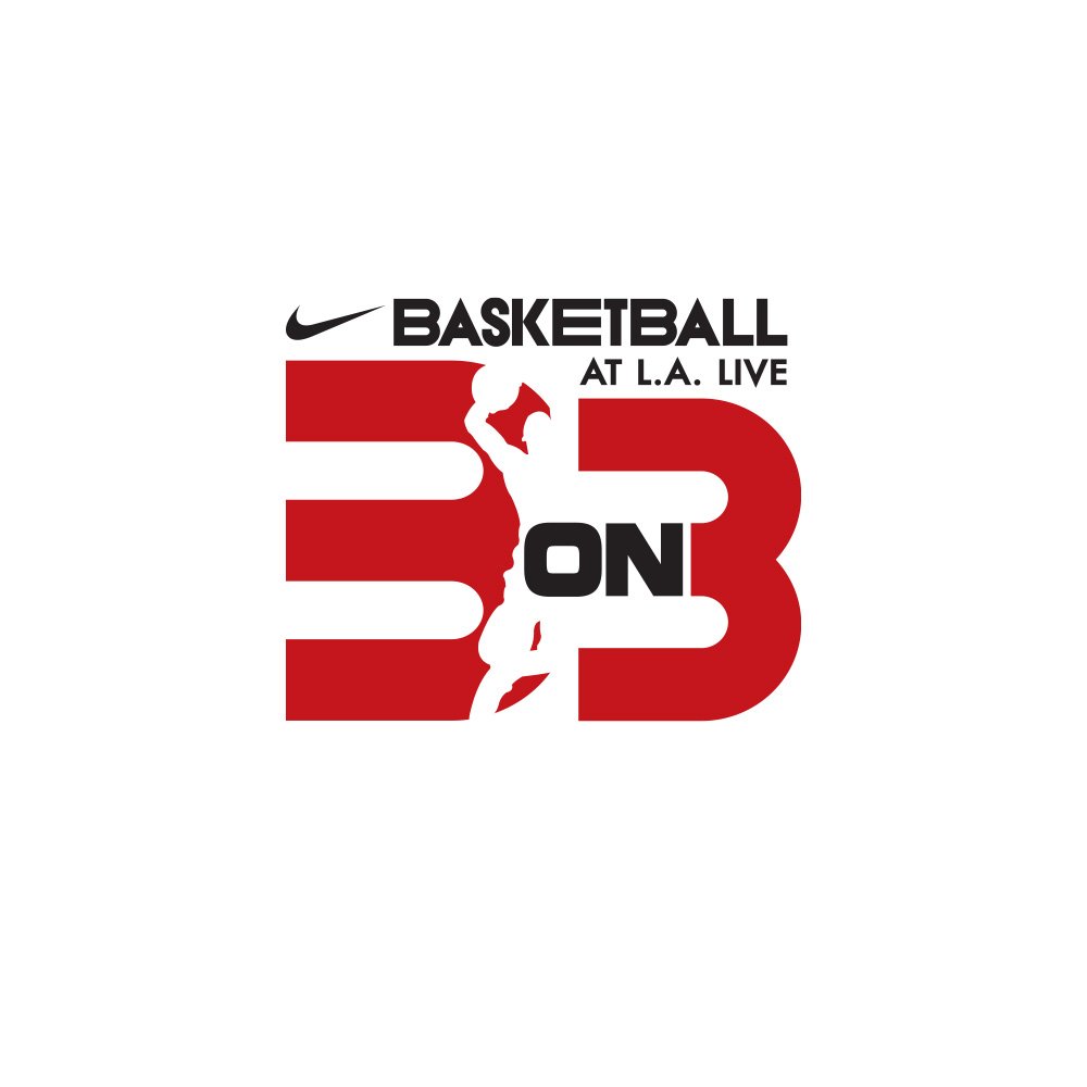 LA LIVE 3on3 Logo Design